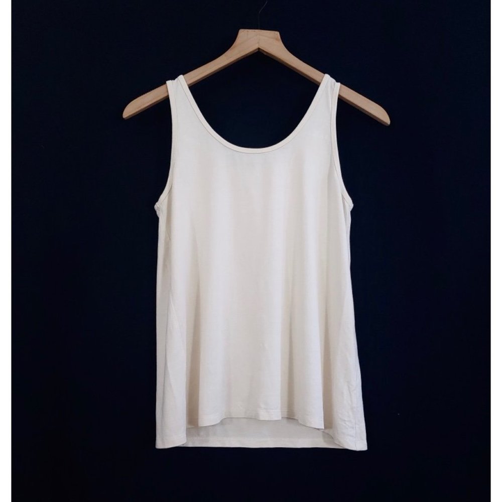 Hart + Land Tank Top in Ivory Sample - Medium - NWOT